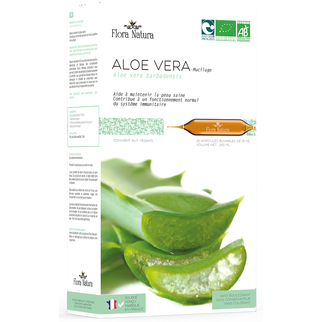 Flora Natura® Aloe vera Bio - Mucilage