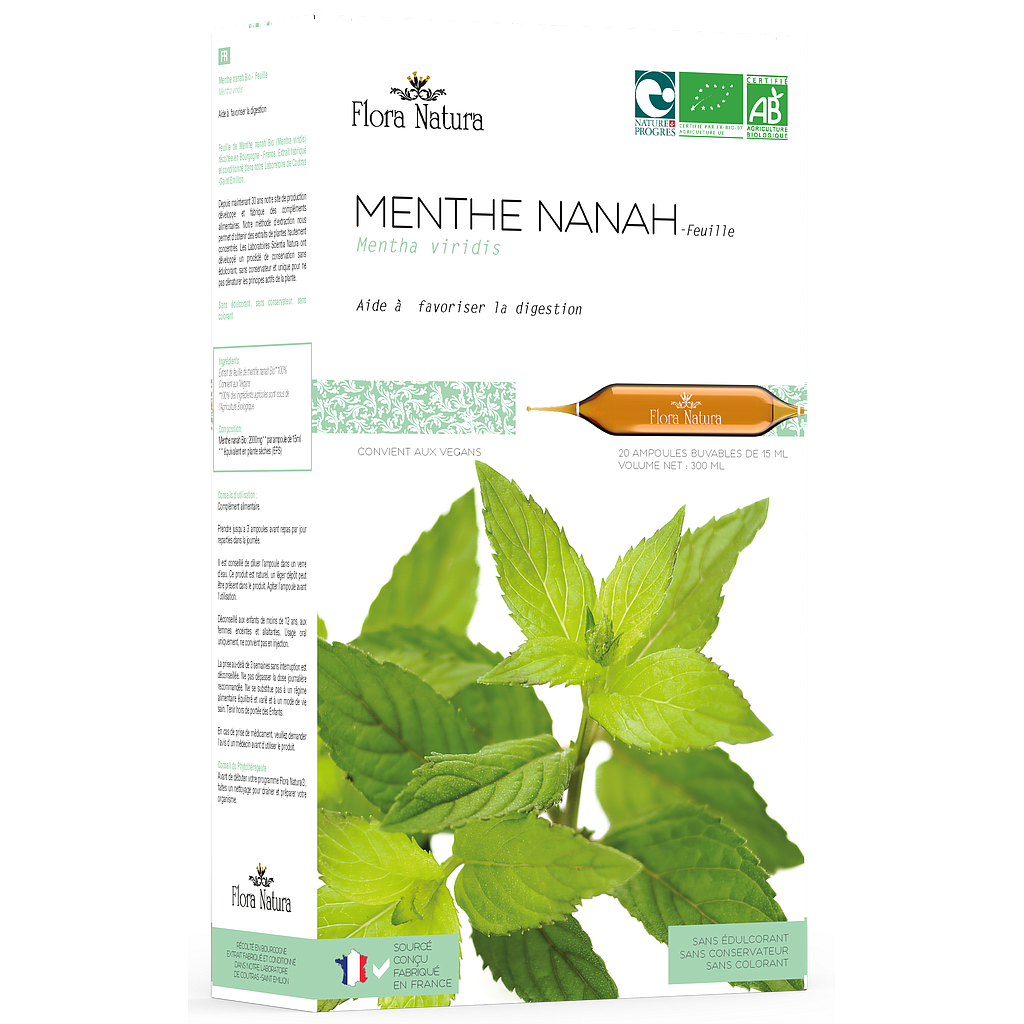 Flora Natura® Menthe Nanah Bio