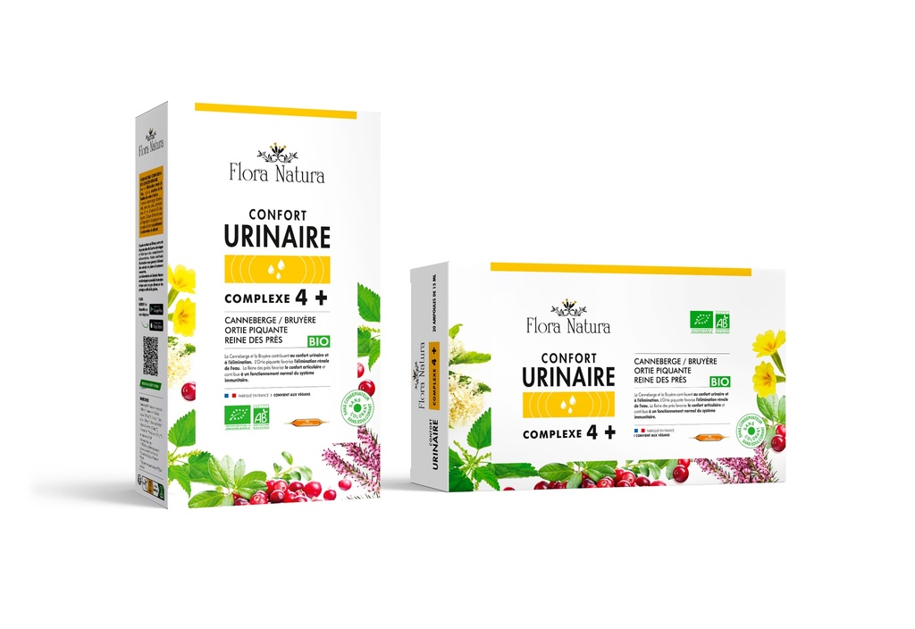 Flora Natura® Complexe 4+ Confort urinaire Bio