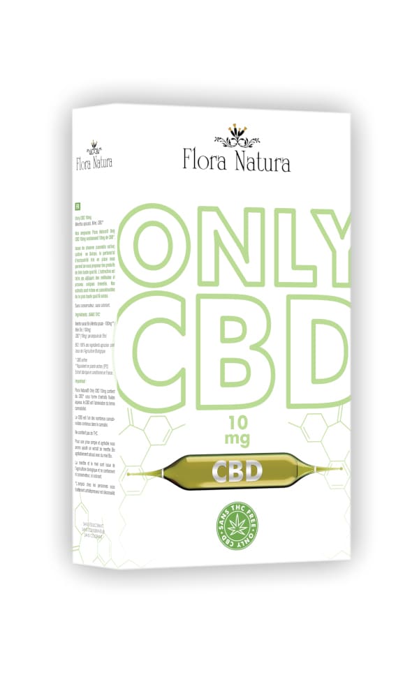 Flora Natura® CBD Only 10mg par ampoule