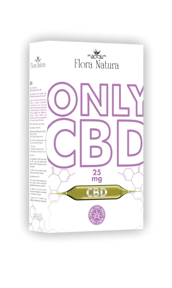 Flora Natura® CBD Only 25mg par ampoule