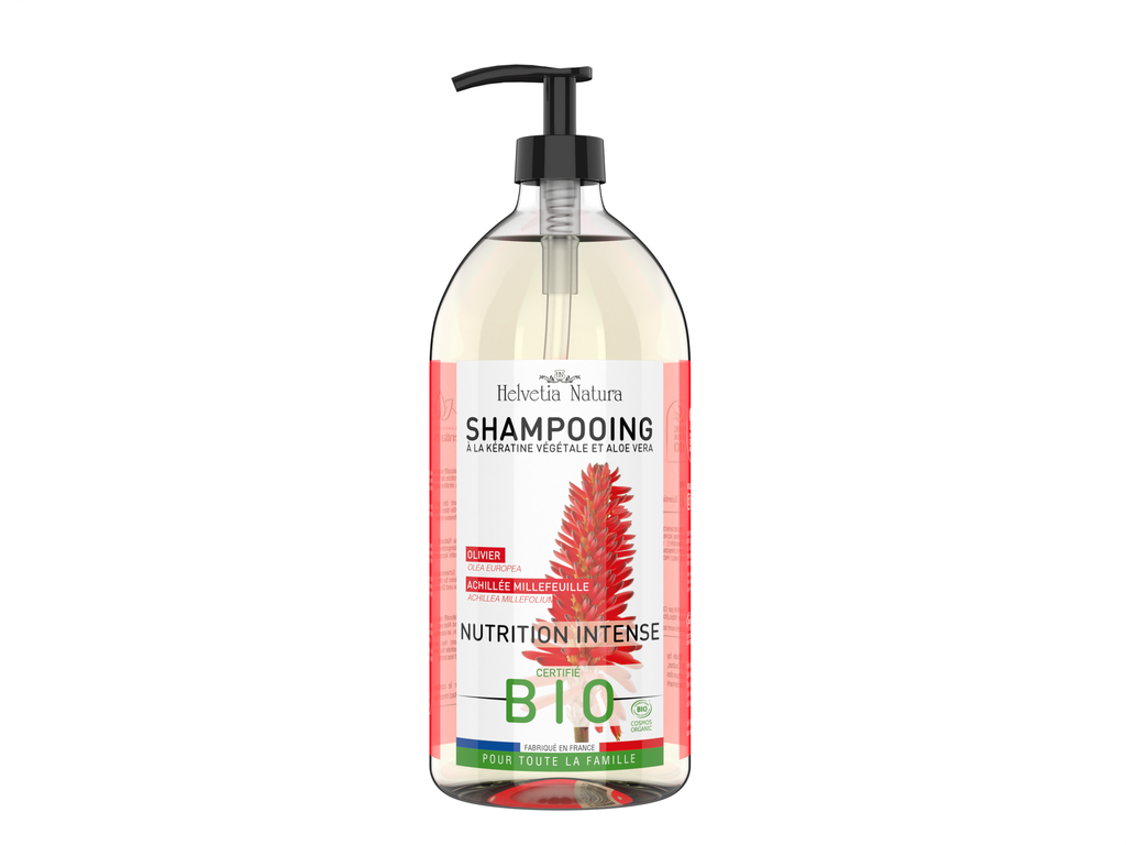 Helvetia Natura® Shampooing Phyto NUTRITION Pro 1L - COSMOS ORGANIC