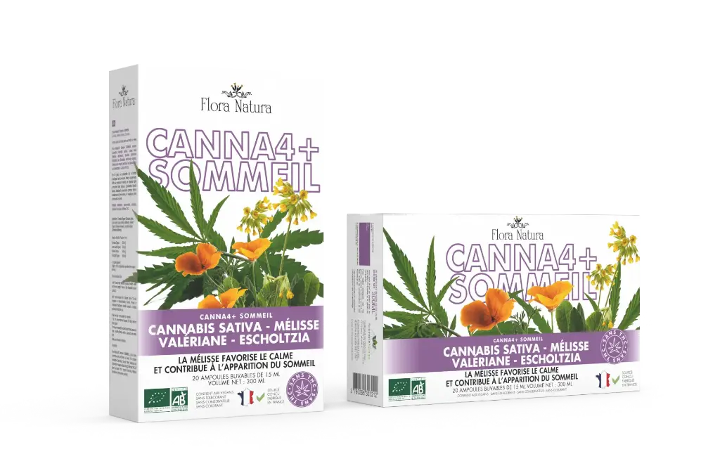Flora Natura® CANNA 4+ SOMMEIL Bio ampoules