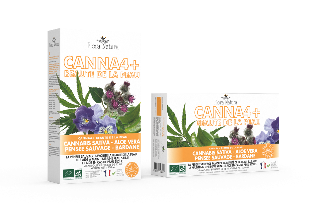 Flora Natura® CANNA 4+ BEAUTE PEAU Bio