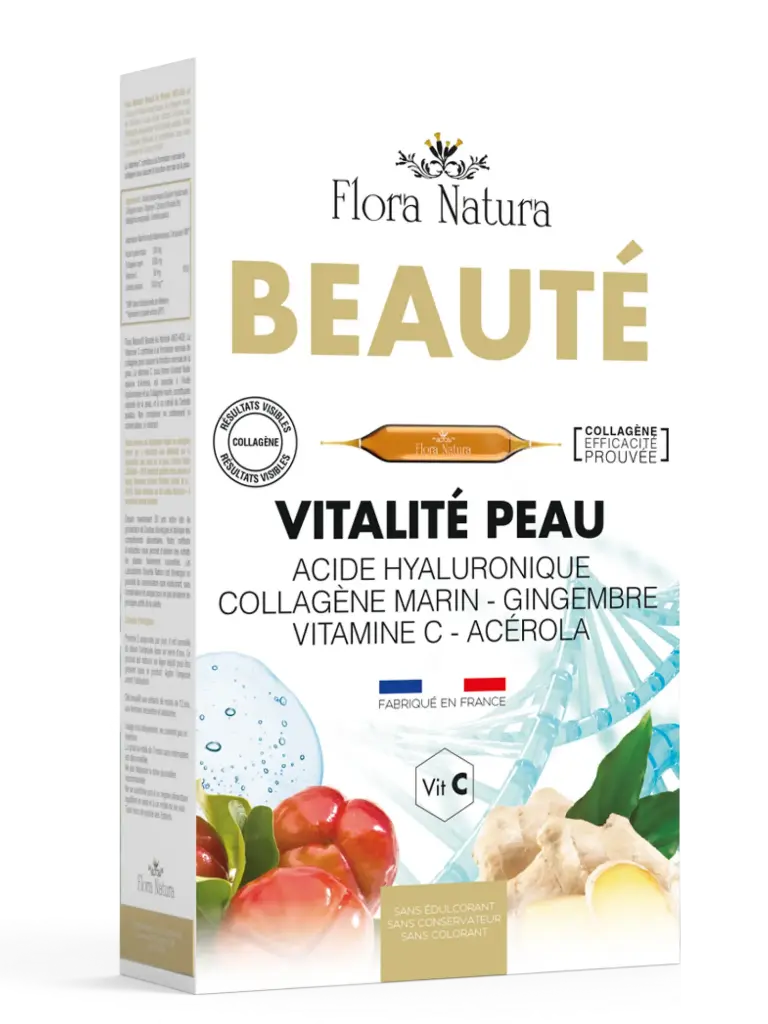Flora Natura® BEAUTÉ - Vitalité Peau ampoules