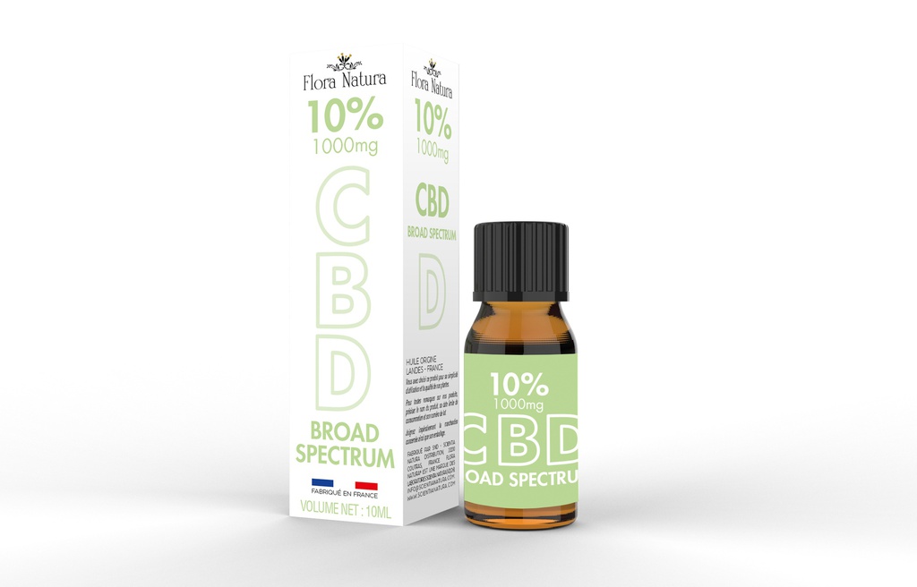 HUILE CBD BROAD SPECTRUM 10%