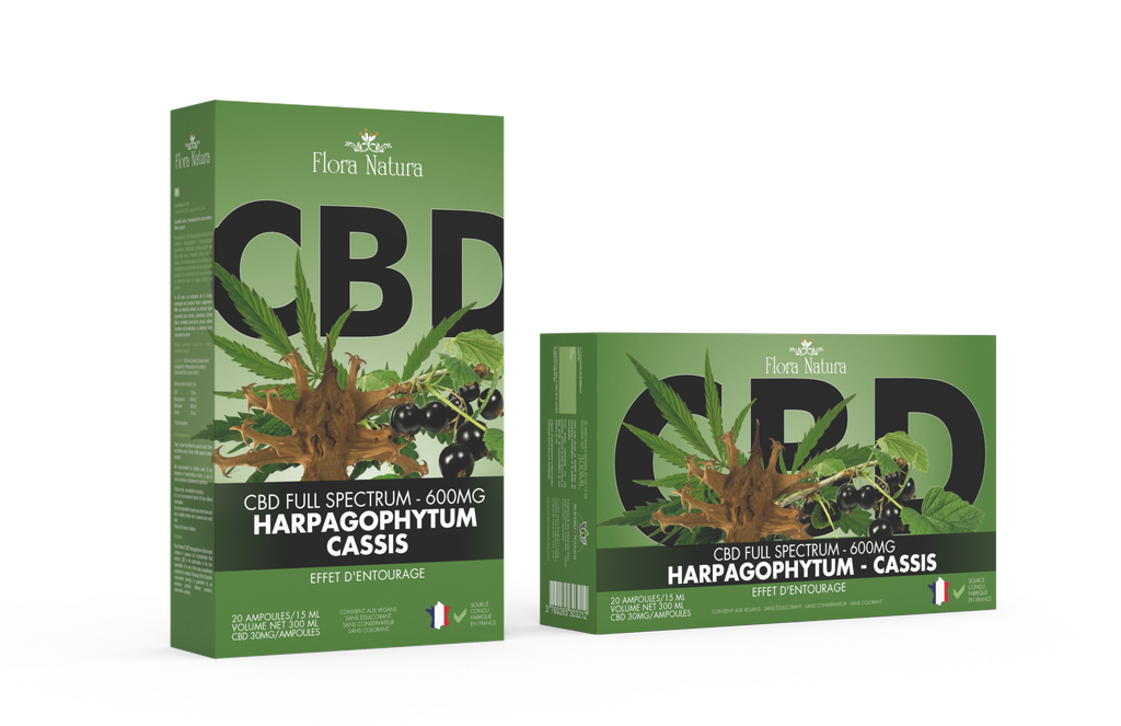 Flora Natura® CBD FULL SPECTRUM Harpagophytum - Cassis