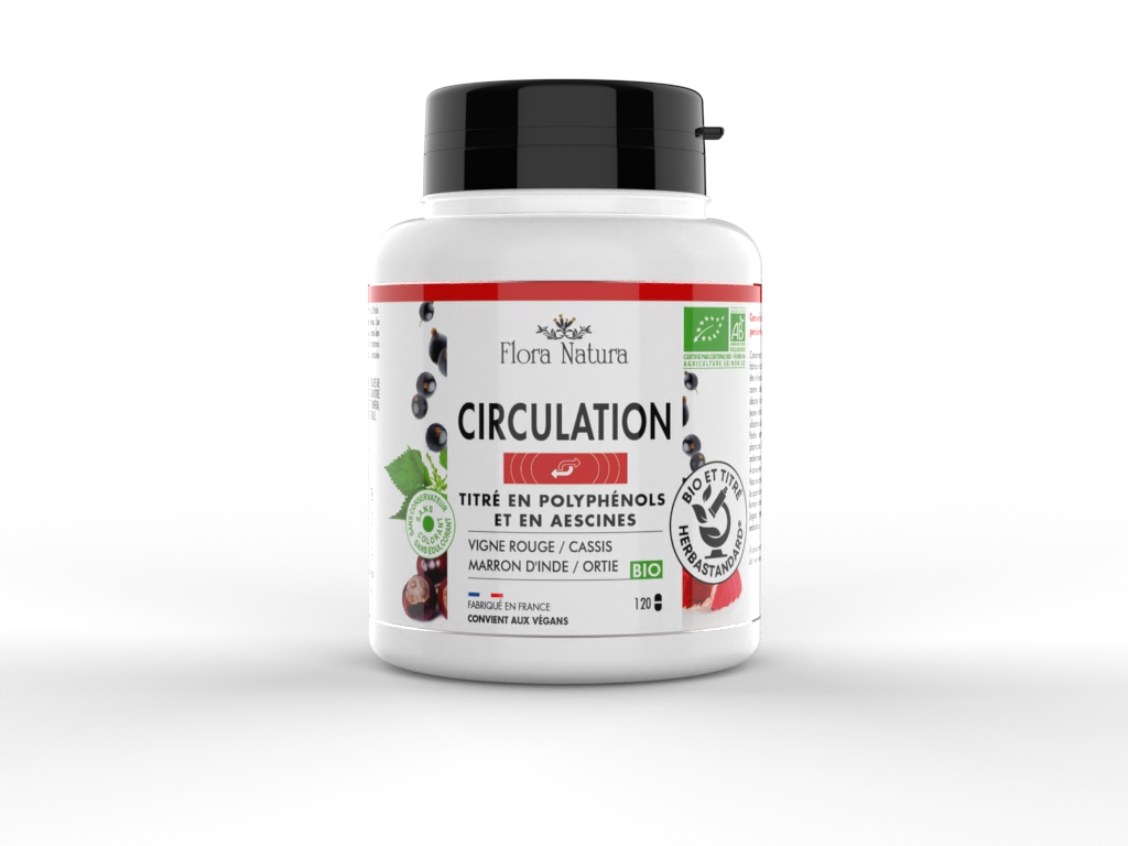 Flora Natura® Complexe 4+ Circulation BIO - Gélules