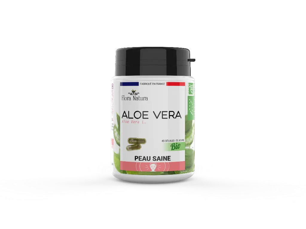 Flora Natura® Aloe Vera BIO - 45 Gélules