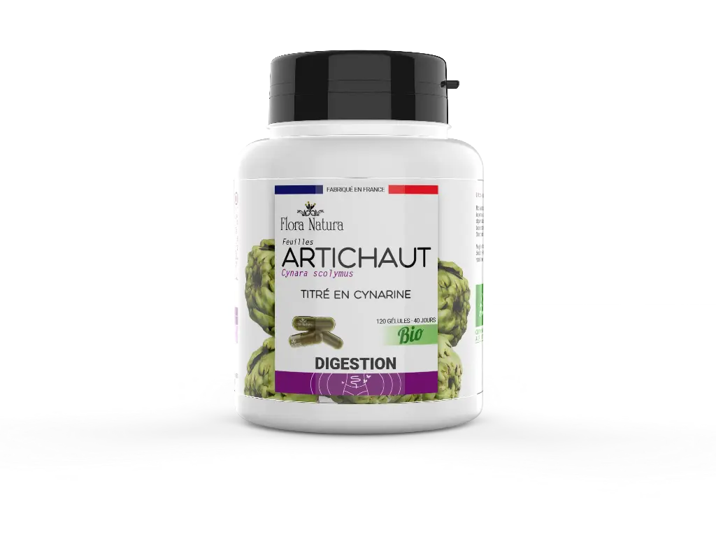 Flora Natura® Artichaut BIO - 120 Gélules