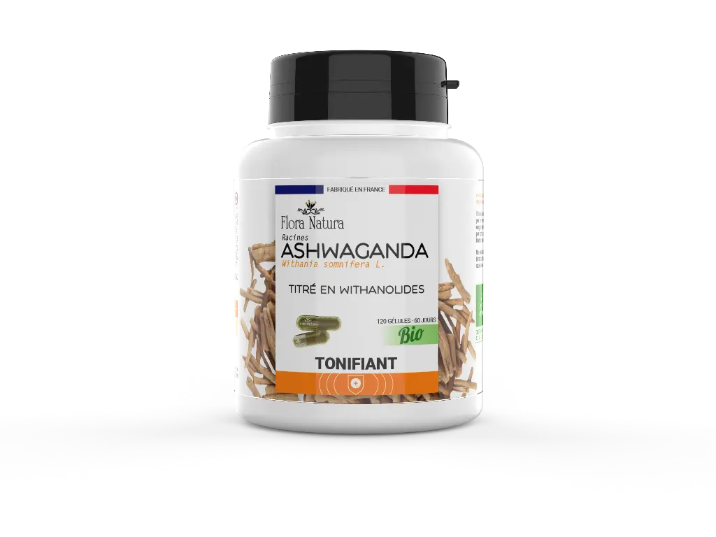 Flora Natura® Ashwaganda BIO - 120 Gélules