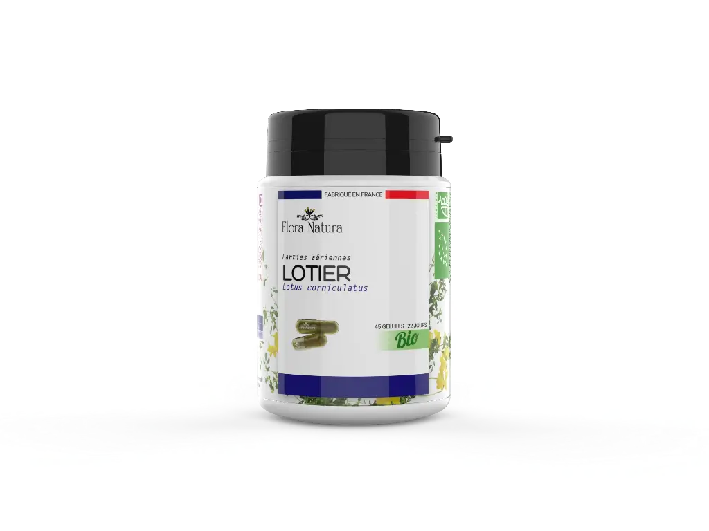 Flora Natura® Lotier BIO - 45 gélules