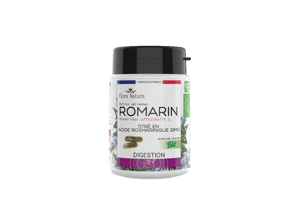 Flora Natura® Romarin BIO - 45 gélules