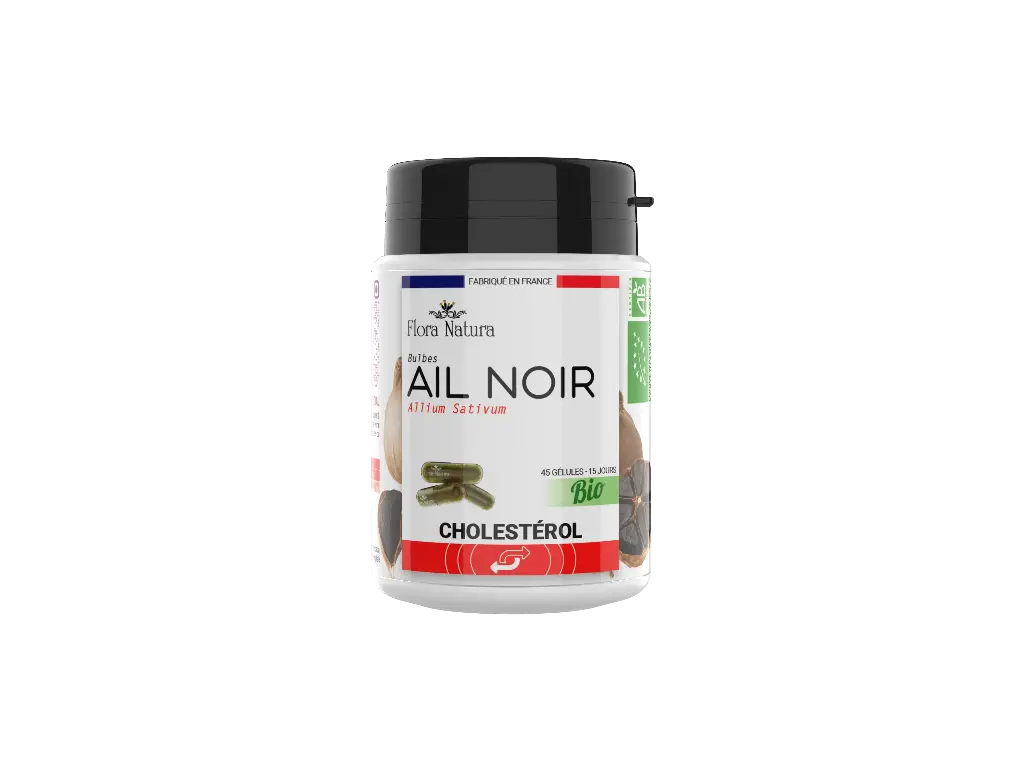 Flora Natura® Ail Noir BIO - 45 Gélules