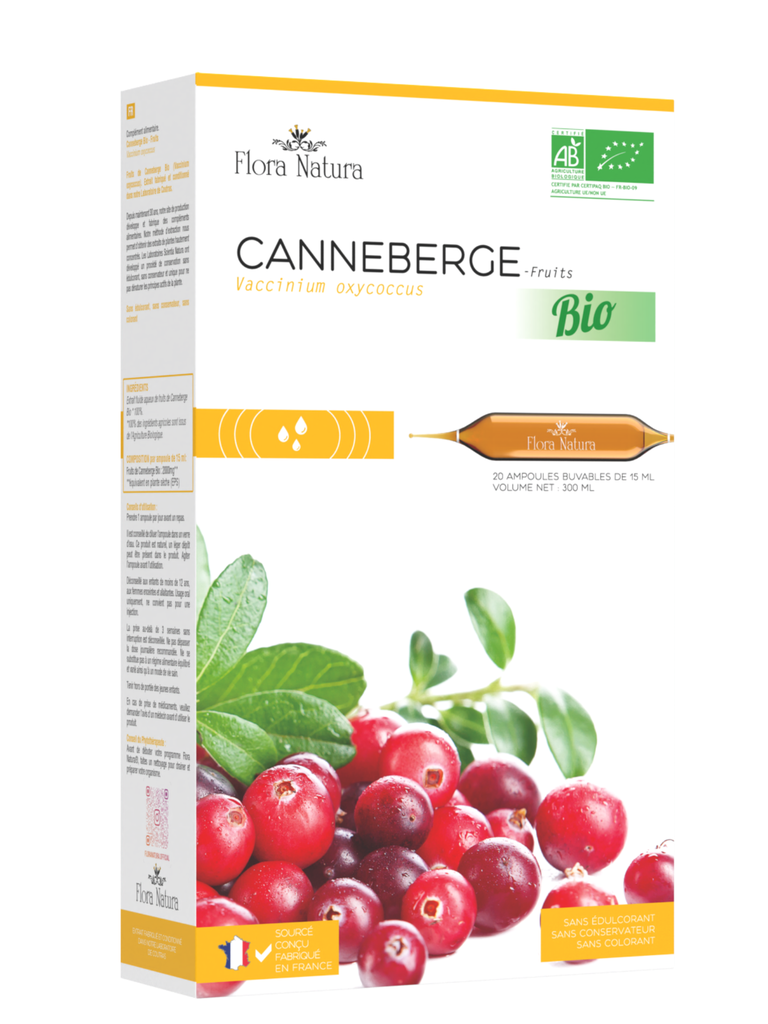 [30005] Flora Natura® Canneberge Bio ampoules