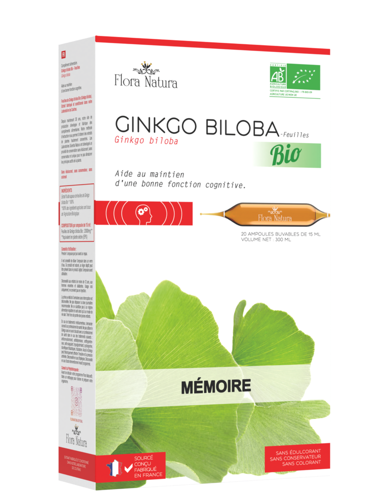 [30007] Flora Natura® Ginkgo biloba Bio amp