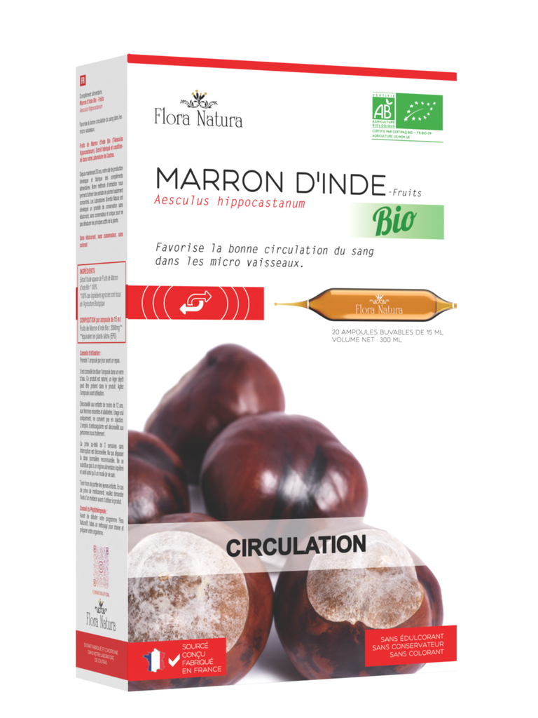 [30015] Flora Natura® Marron d'Inde Bio ampoules