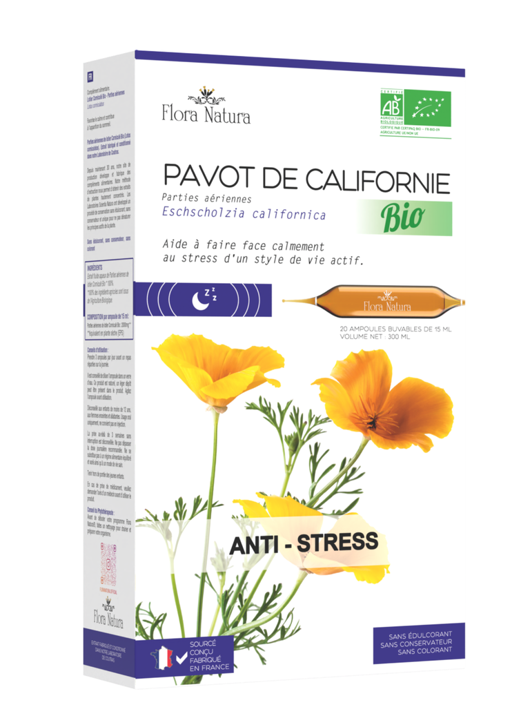 [30022] Flora Natura® Pavot de Californie BIO ampoules
