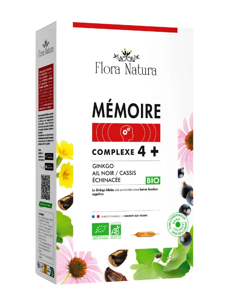 [30207] Flora Natura® Complexe 4+ Mémoire Bio ampoules