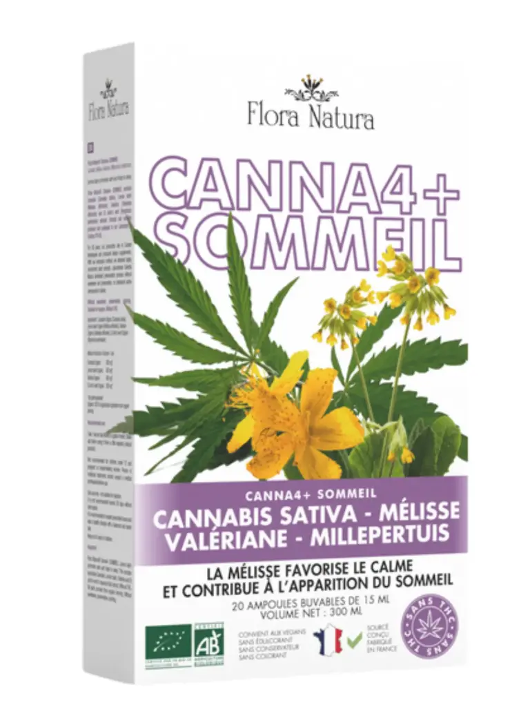 [30321] Flora Natura® CANNA 4+ SOMMEIL Bio amp