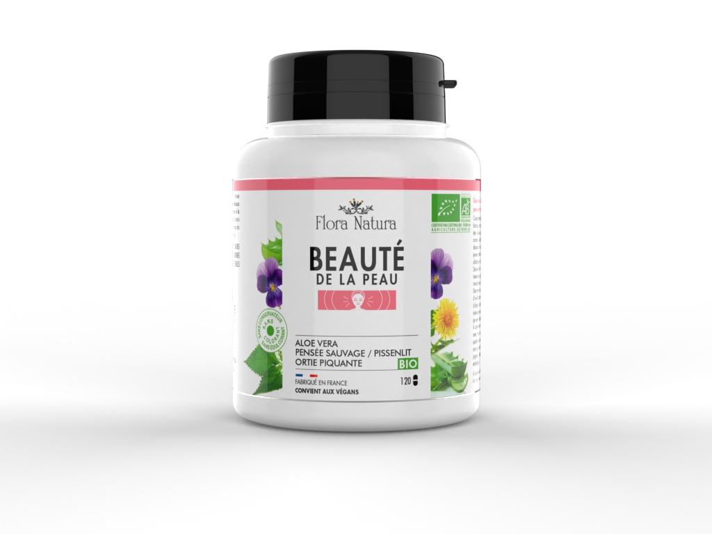 [30258] Flora Natura Complexe 4+ Beauté de la peau - Gélules