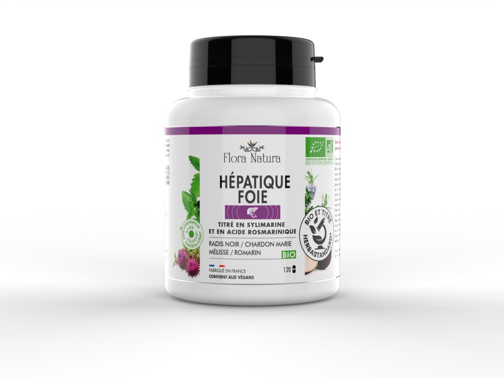 [30255] Flora Natura® Complexe 4+ Hépatique foie BIO - Gélules