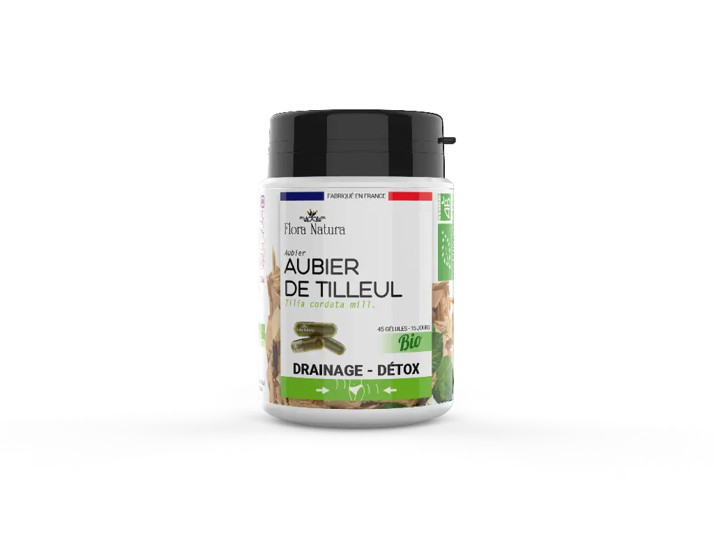 [30741] Flora Natura® Aubier de tilleul BIO - 45 Gélules