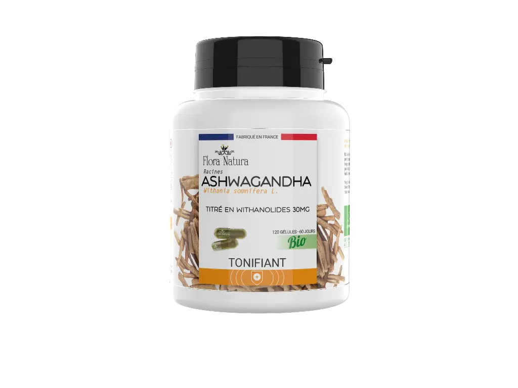 [30791] Flora Natura® Ashwagandha BIO - 120 Gélules