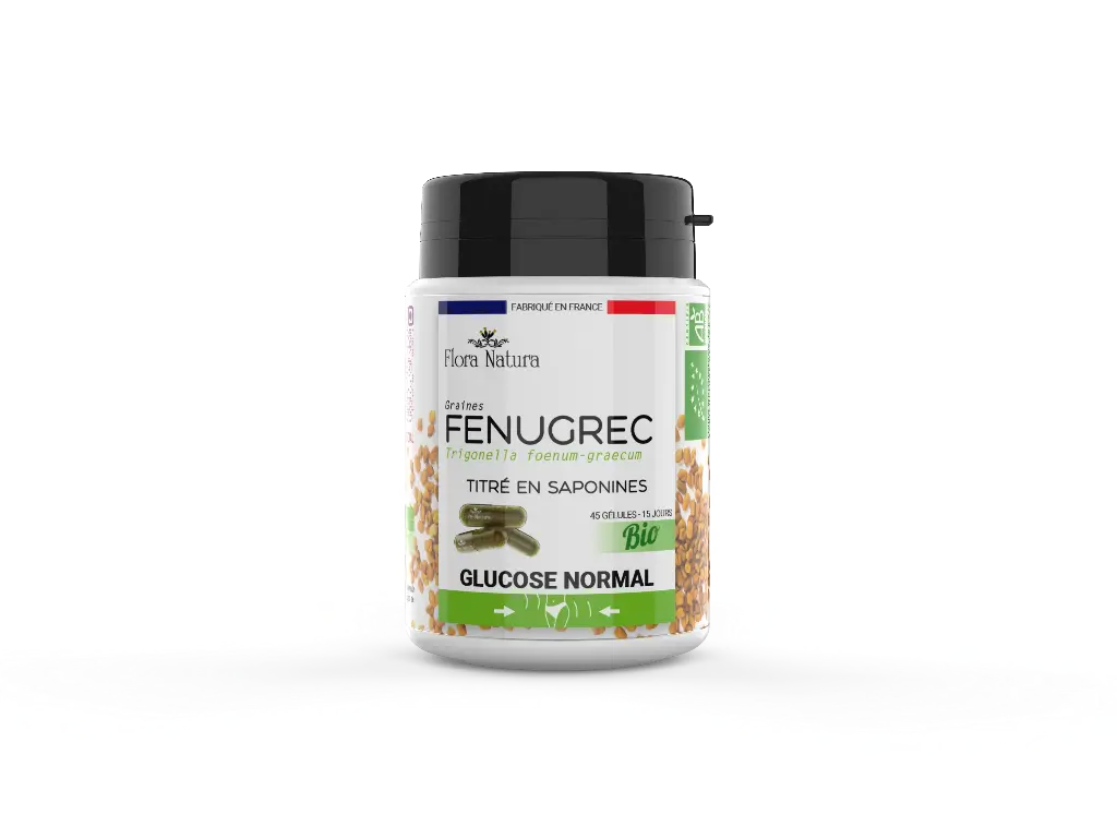 [30765] Flora Natura® Fenugrec BIO - 45 gélules
