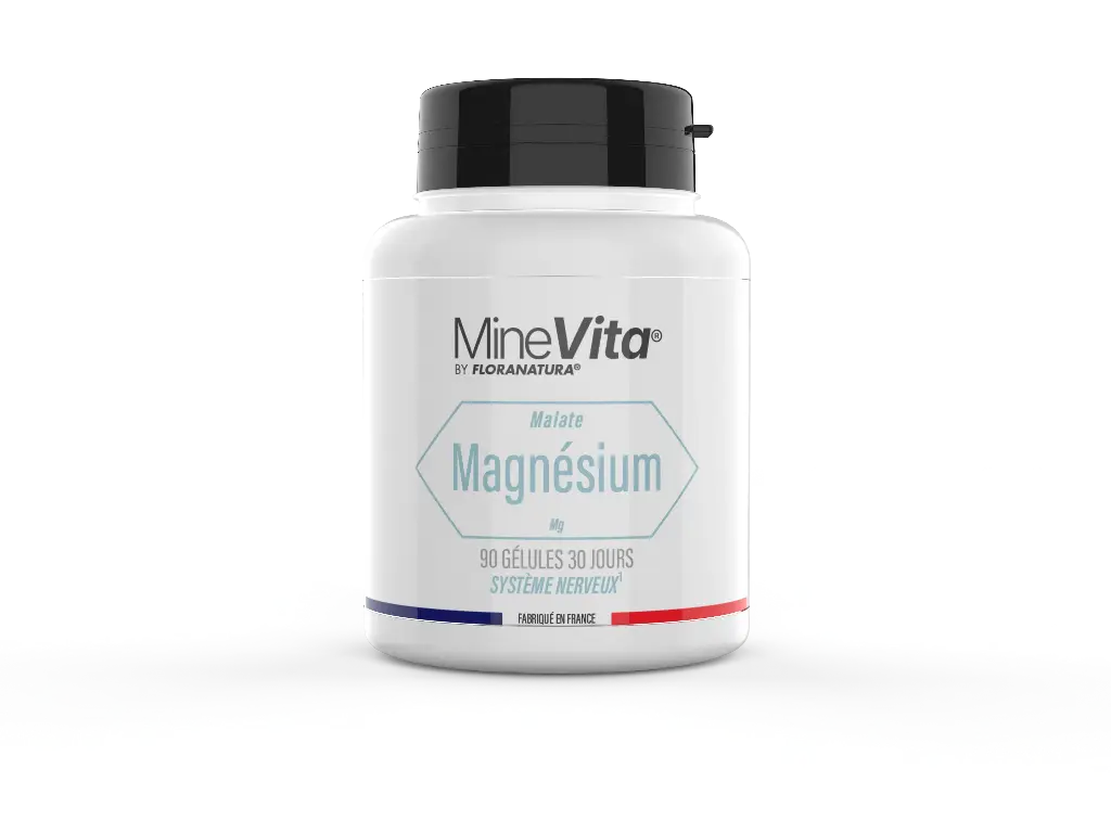 [30830] Minevita® Malate de Magnésium+ vitamine B6- 300mg - 90 Gélules