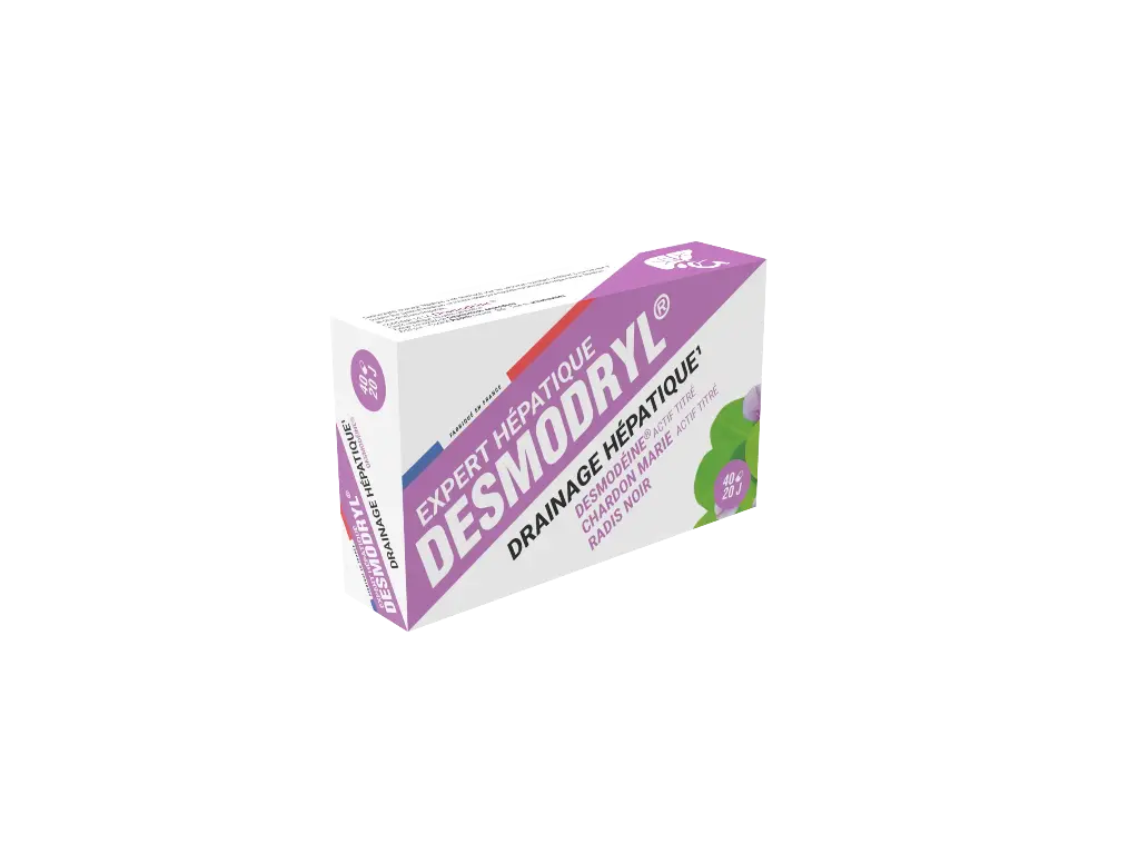 [30700] Desmodryl® Drainage hépatique BIO - 40 Gélules