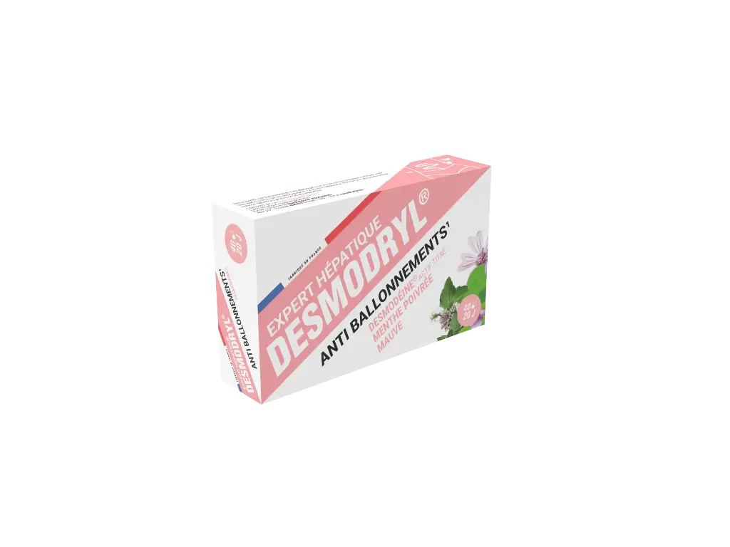[30705] Desmodryl® Anti Ballonnements BIO - 40 Gélules