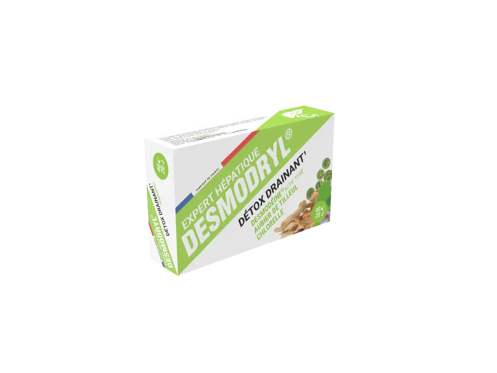[30701] Desmodryl® Détox drainant BIO - 40 Gélules