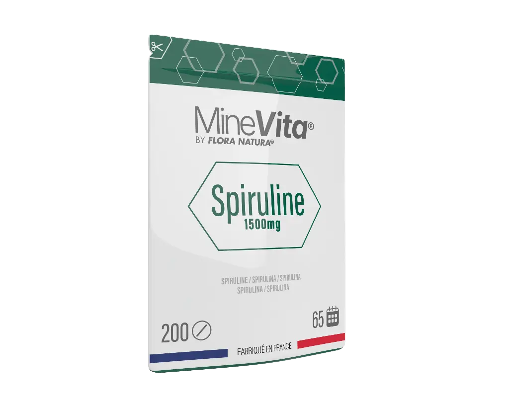 [30648] MineVita® Spiruline BIO - 200 comprimés Doypack
