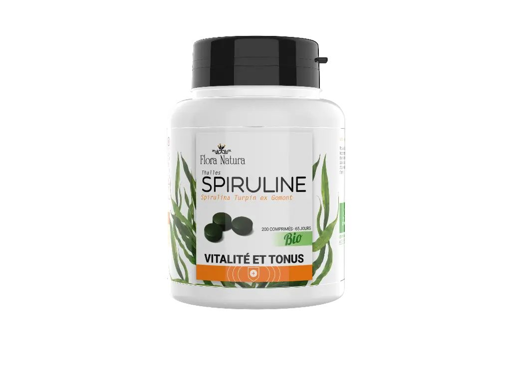 [30792] Flora Natura® Spiruline BIO - 200 comprimés